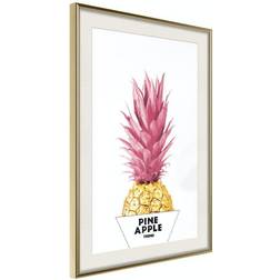 Arkiio Affisch Golden Pineapple [Poster] 20x30 Poster